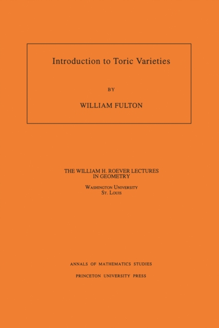 Book Cover for Introduction to Toric Varieties. (AM-131), Volume 131 by William Fulton