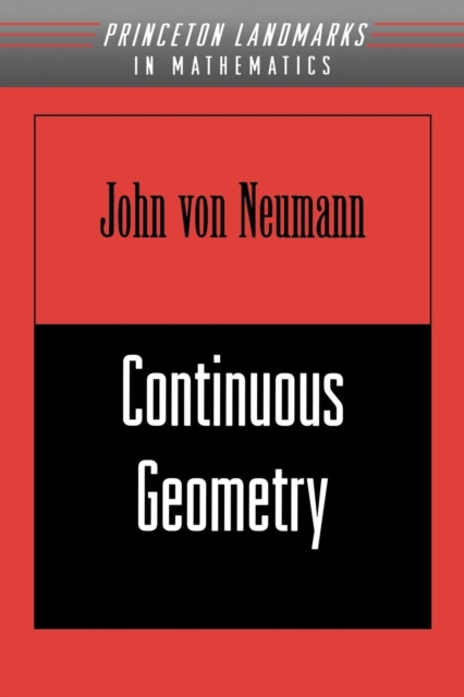 Book Cover for Continuous Geometry by John von Neumann