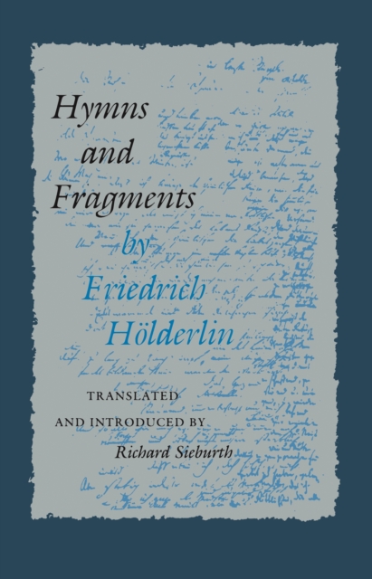 Book Cover for Hymns and Fragments by Holderlin, Friedrich