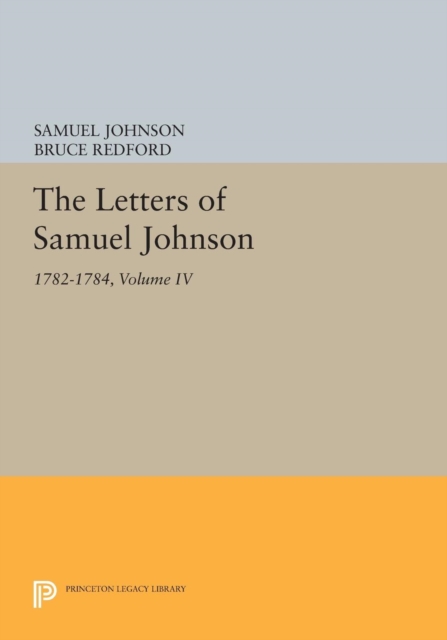 Book Cover for Letters of Samuel Johnson, Volume IV by Samuel Johnson