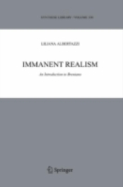 Book Cover for Immanent Realism by Liliana Albertazzi