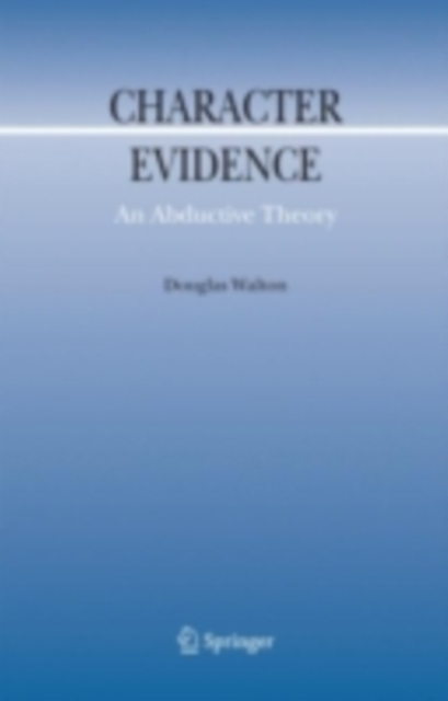 Book Cover for Character Evidence by Douglas Walton