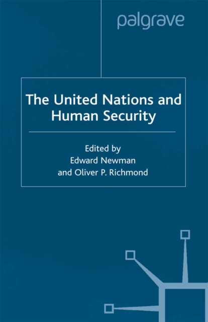 Book Cover for United Nations and Human Security by Edward Newman