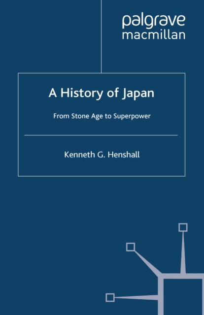 Book Cover for History of Japan by K. Henshall