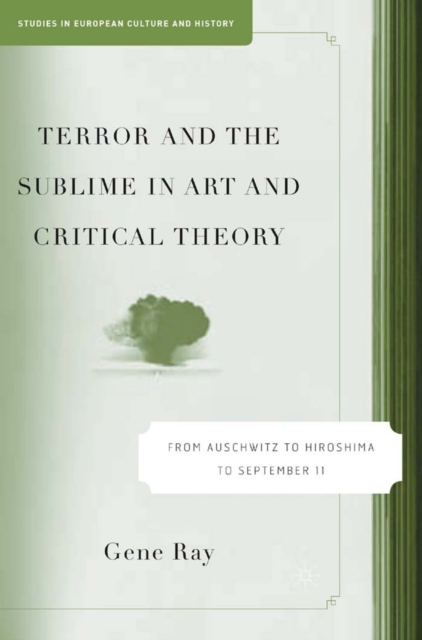 Book Cover for Terror and the Sublime in Art and Critical Theory by G. Ray