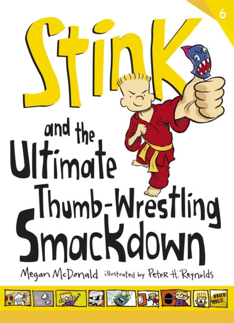 Book Cover for Stink and the Ultimate Thumb-Wrestling Smackdown by McDonald, Megan