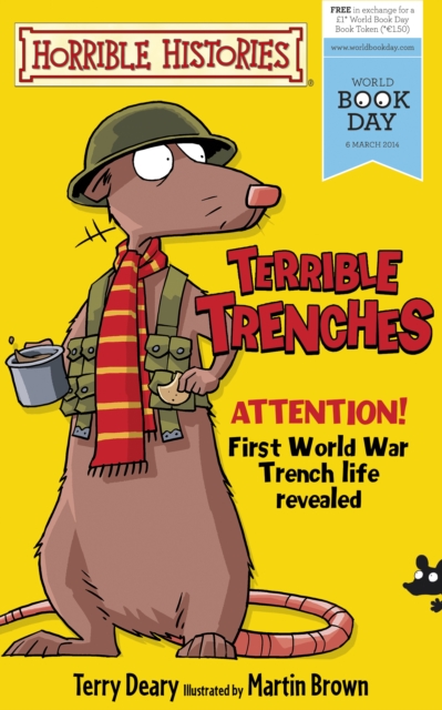 Book Cover for Terrible Trenches by Terry Deary