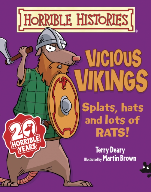 Book Cover for Vicious Vikings by Terry Deary