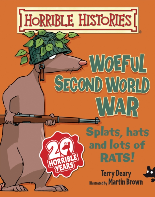 Book Cover for Woeful Second World War by Terry Deary