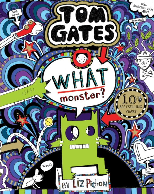 Book Cover for Tom Gates 15: What Monster? by Liz Pichon