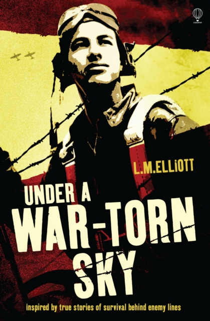 Book Cover for Under a War-Torn Sky by L.M. Elliot