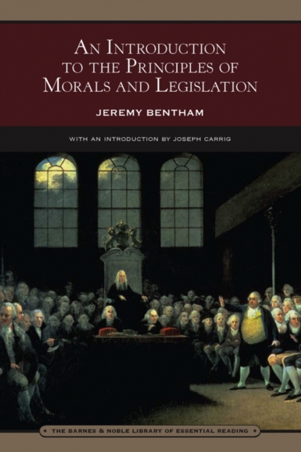 Book Cover for Introduction to the Principles of Morals and Legislation (Barnes & Noble Library of Essential Reading) by Bentham, Jeremy