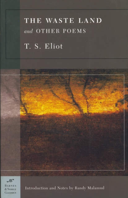 Book Cover for Waste Land and Other Poems (Barnes & Noble Classics Series) by T. S. Eliot