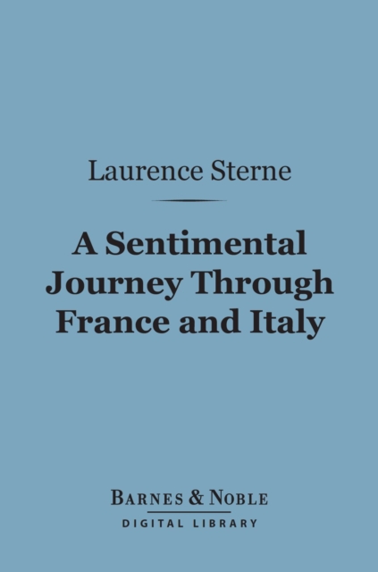 Book Cover for Sentimental Journey Through France and Italy (Barnes & Noble Digital Library) by Laurence Sterne