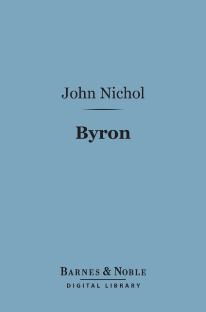 Book Cover for Byron (Barnes & Noble Digital Library) by John Nichol