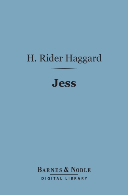 Book Cover for Jess (Barnes & Noble Digital Library) by H. Rider Haggard