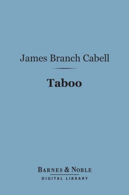 Book Cover for Taboo (Barnes & Noble Digital Library) by James Branch Cabell