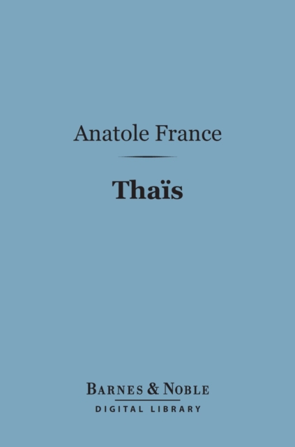 Book Cover for Thais (Barnes & Noble Digital Library) by Anatole France