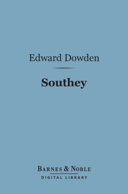 Book Cover for Southey (Barnes & Noble Digital Library) by Edward Dowden