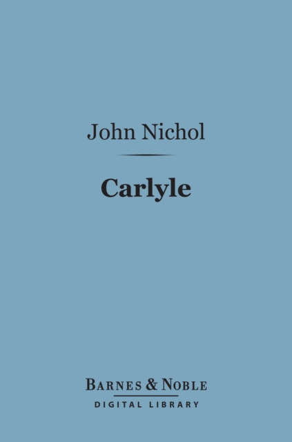 Book Cover for Carlyle (Barnes & Noble Digital Library) by John Nichol
