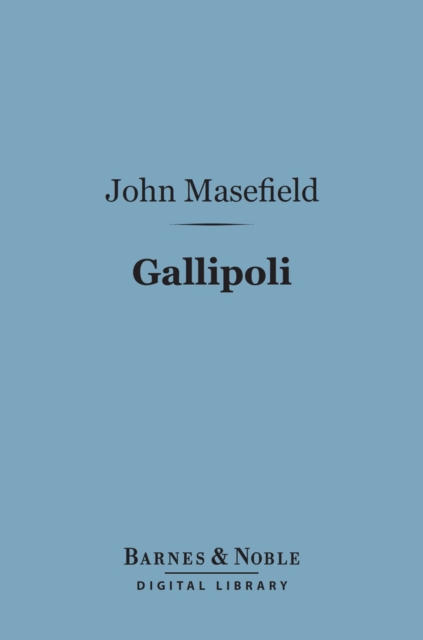 Book Cover for Gallipoli (Barnes & Noble Digital Library) by John Masefield