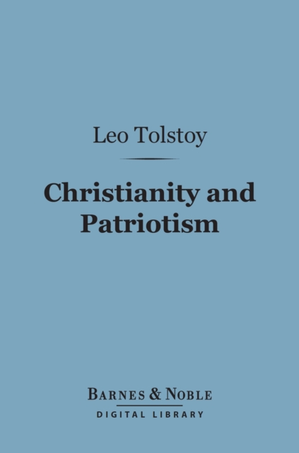 Book Cover for Christianity and Patriotism (Barnes & Noble Digital Library) by Leo Tolstoy