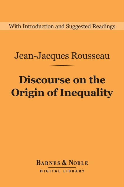 Book Cover for Discourse on the Origin of Inequality (Barnes & Noble Digital Library) by Jean-Jacques Rousseau