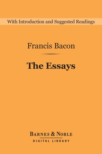 Book Cover for Essays (Barnes & Noble Digital Library) by Francis Bacon