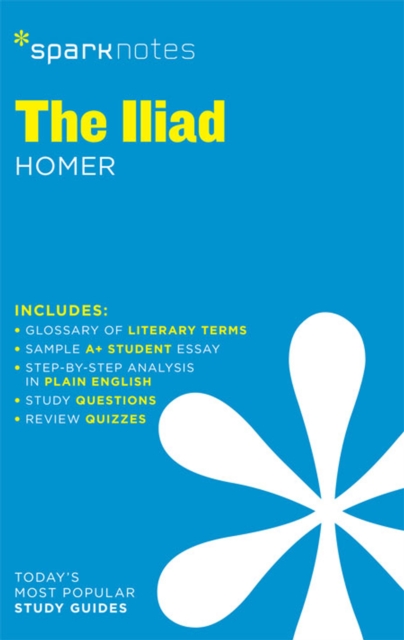 Book Cover for Iliad SparkNotes Literature Guide by SparkNotes
