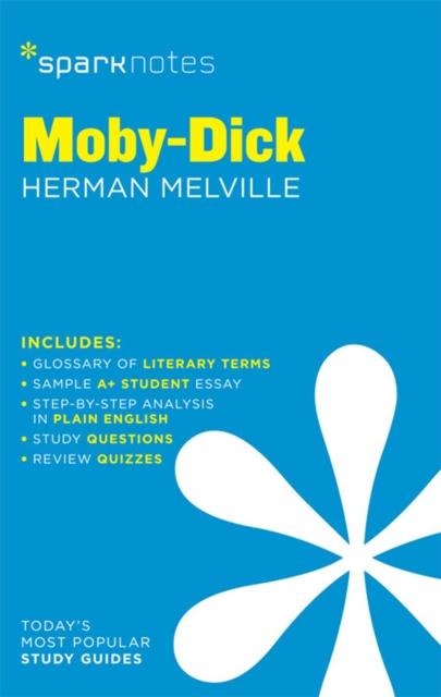 Book Cover for Moby-Dick SparkNotes Literature Guide by SparkNotes