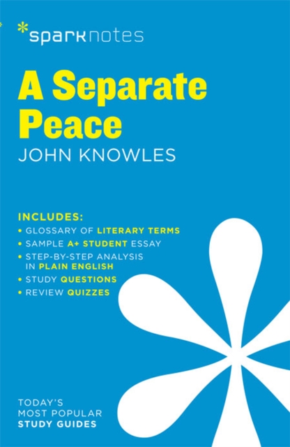 Book Cover for Separate Peace SparkNotes Literature Guide by SparkNotes