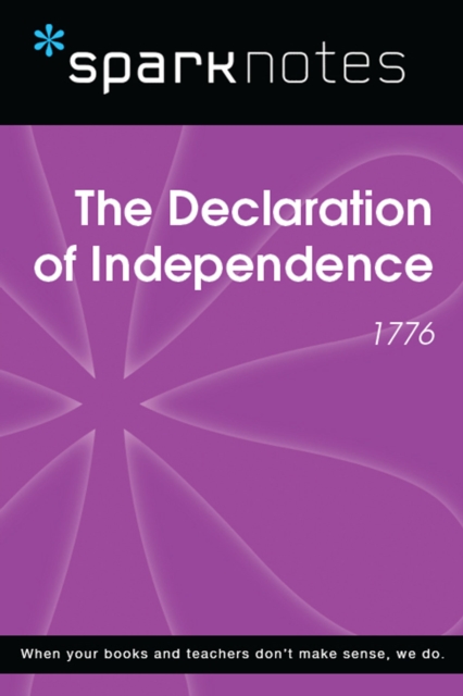 Book Cover for Declaration of Independence (1776) (SparkNotes History Note) by SparkNotes