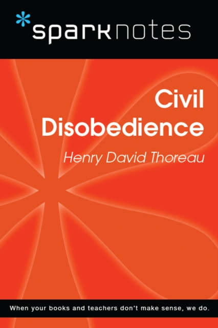 Book Cover for Civil Disobedience (SparkNotes Philosophy Guide) by SparkNotes