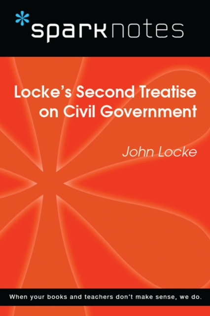 Book Cover for Locke's Second Treatise on Civil Government (SparkNotes Philosophy Guide) by SparkNotes