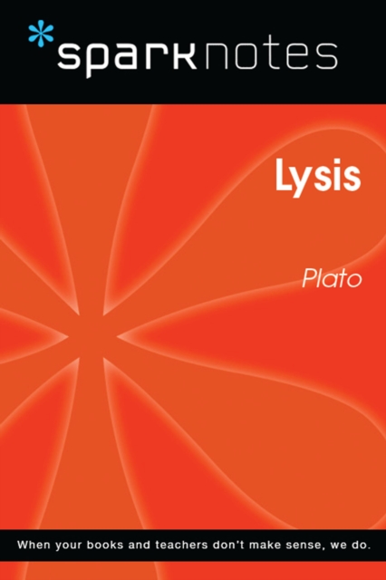 Book Cover for Lysis (SparkNotes Philosophy Guide) by SparkNotes