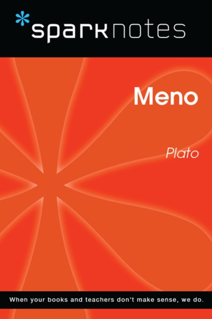 Book Cover for Meno (SparkNotes Philosophy Guide) by SparkNotes