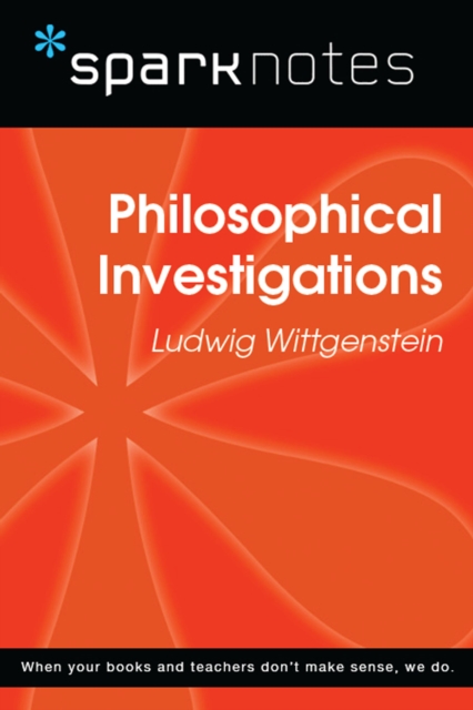 Book Cover for Philosophical Investigations (SparkNotes Philosophy Guide) by SparkNotes