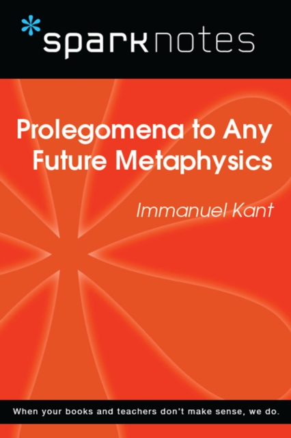 Book Cover for Prolegomena to Any Future Metaphysics (SparkNotes Philosophy Guide) by SparkNotes