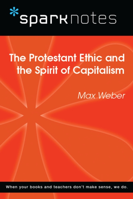 Book Cover for Protestant Ethic and the Spirit of Capitalism (SparkNotes Philosophy Guide) by SparkNotes