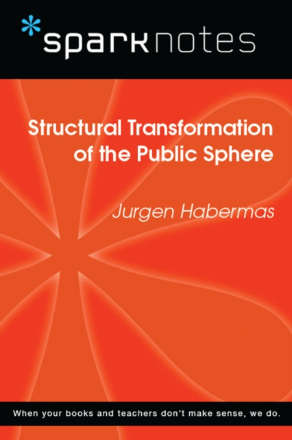 Book Cover for Structural Transformation of the Public Sphere (SparkNotes Philosophy Guide) by SparkNotes