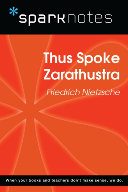 Book Cover for Thus Spoke Zarathustra (SparkNotes Philosophy Guide) by SparkNotes