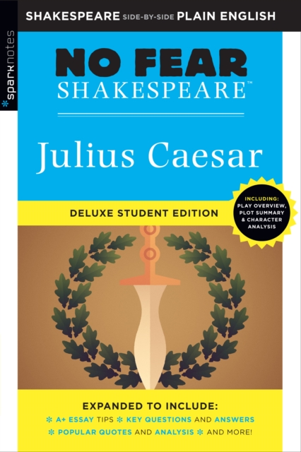 Book Cover for Julius Caesar: No Fear Shakespeare Deluxe Student Edition by SparkNotes