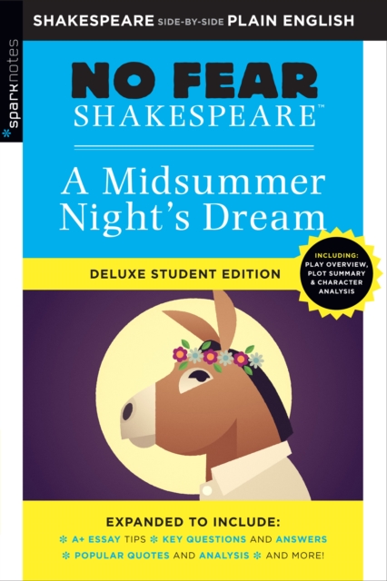 Book Cover for Midsummer Night's Dream: No Fear Shakespeare Deluxe Student Edition by SparkNotes