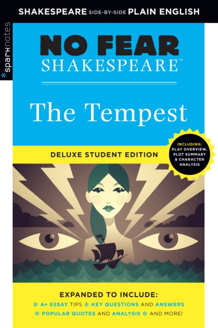 Book Cover for Tempest: No Fear Shakespeare Deluxe Student Edition by SparkNotes