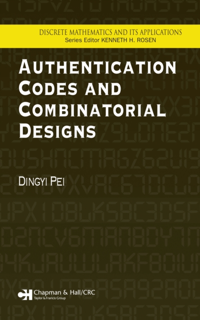 Book Cover for Authentication Codes and Combinatorial Designs by Pei, Dingyi