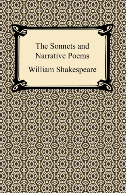 Book Cover for Sonnets and Narrative Poems by Shakespeare, William