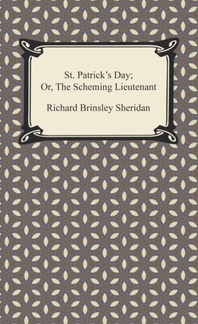 Book Cover for St. Patrick's Day; Or, The Scheming Lieutenant by Richard Brinsley Sheridan