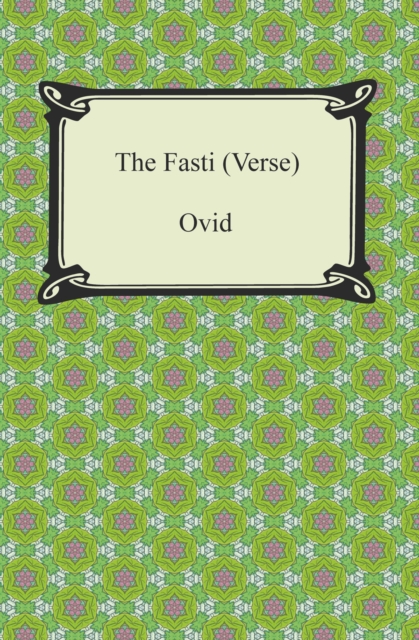 Book Cover for Fasti (Verse) by Ovid