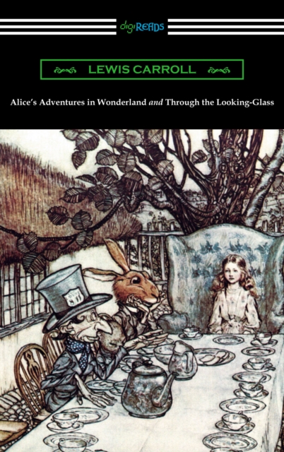 Book Cover for Alice's Adventures in Wonderland and Through the Looking-Glass (with the complete original illustrations by John Tenniel) by Lewis Carroll