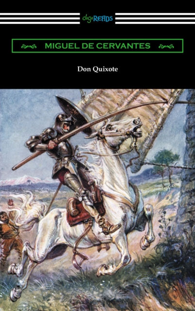 Book Cover for Don Quixote (translated with an Introduction by John Ormsby) by Miguel de Cervantes